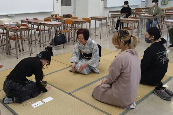 立ち振る舞いの指導